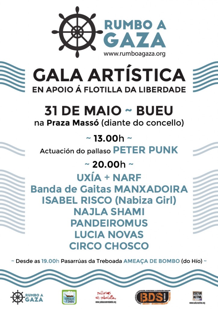 Gala Rumbo a Gaza Galicia